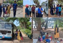 யாழில் சுற்றுலாவிகளுக்கு இடையூறாக யாசகம் செய்தோரை அகற்றிய யாழ்ப்பாணப் பொலிஸார்