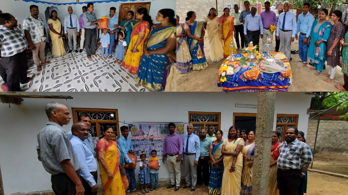 யாழ்.மீசாலையில் அஸ்வெசும பயனாளிக்கு வீடு கையளிப்பு!