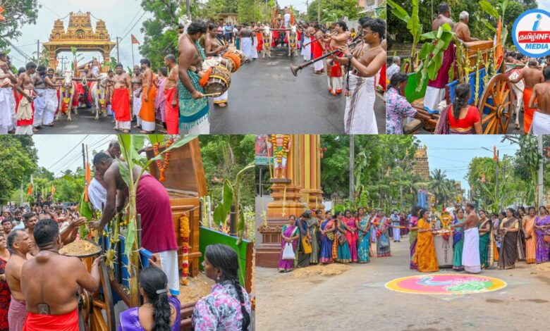 நல்லூரான் வடக்கு வாயில் அலங்கார தோரணை வளைவு திறந்து வைப்பு!