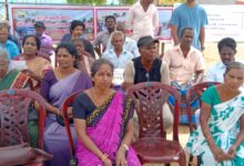 பலாலி காணி விடுவிப்பு போராட்டம் 8 ஆவது வாரமாக இன்றும் இடம்பெற்றது!