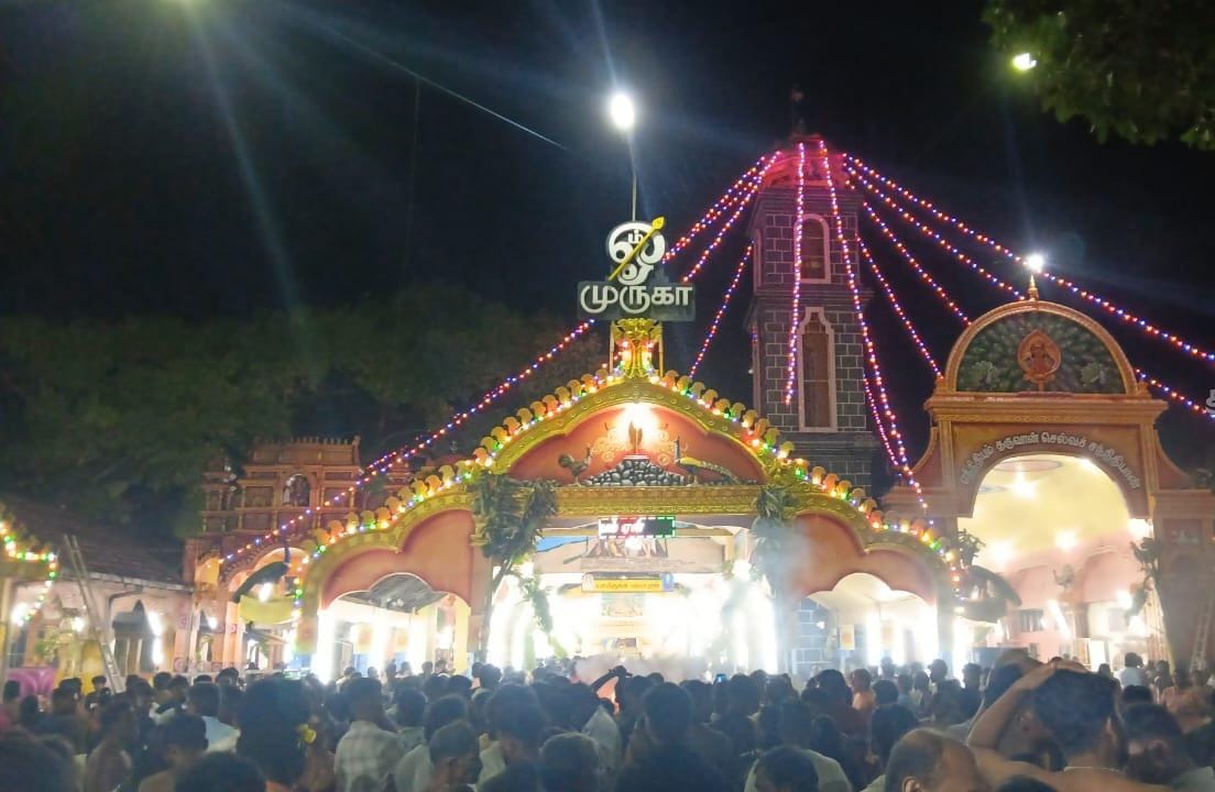 தொண்டமனாறு செல்வ சந்நிதி முருகன் கொடியேற்றம்…!