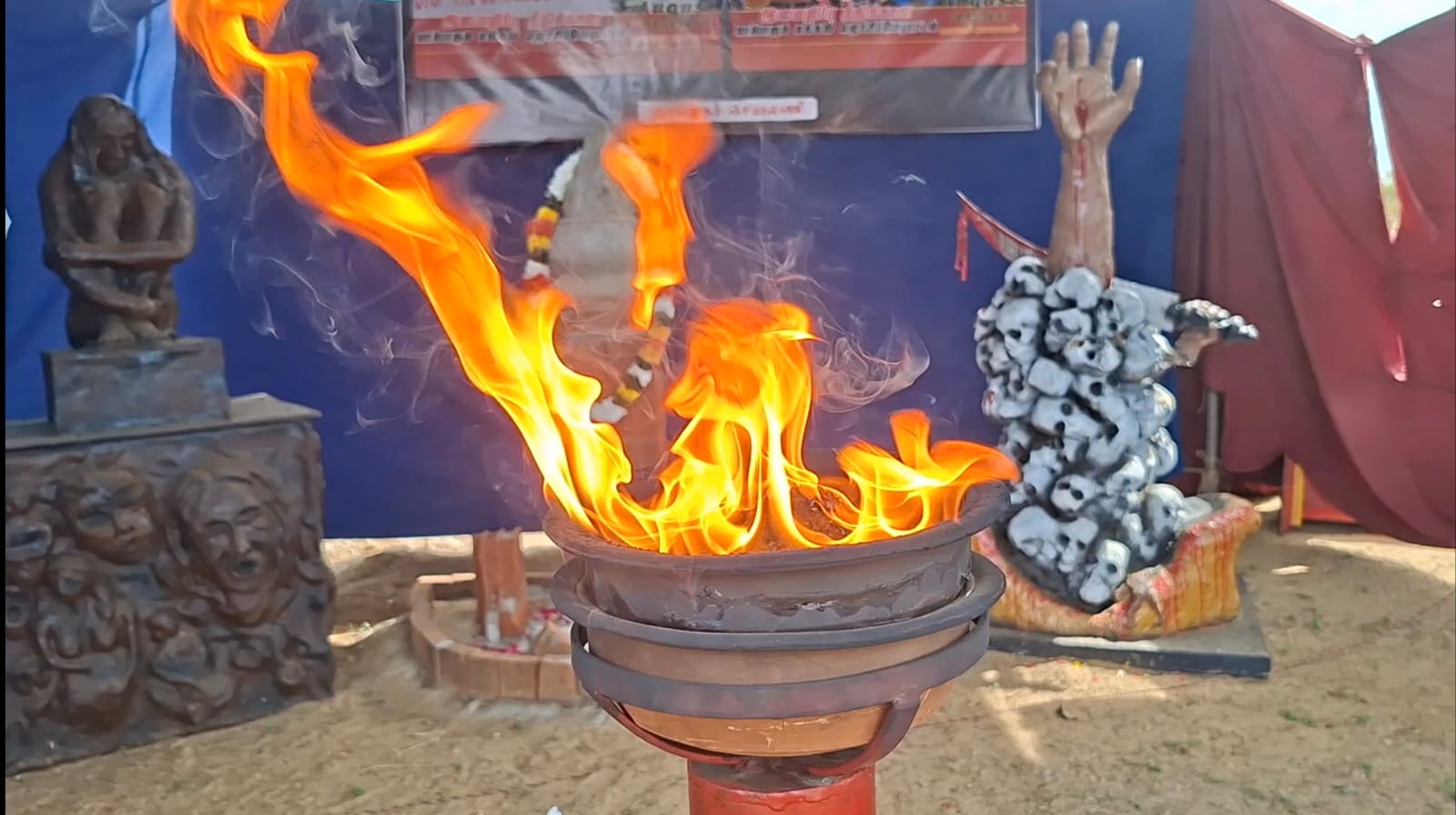 செம்மணியில் மூன்றாவது நாளாகவும் தொடர்கிறது, "நீதியின் ஓலம் இரண்டு" போராட்டம்!