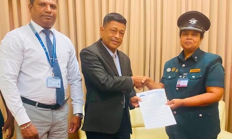 இலங்கையின் முதல் பெண் பாதுகாப்பு மார்ஷல்!