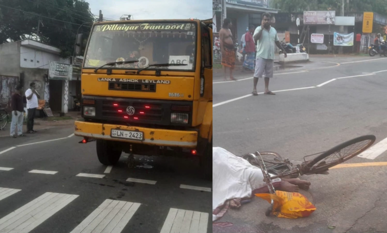 இணுவில் விபத்தில் வயோதிபர் பலி!
